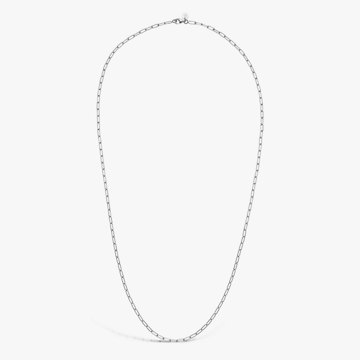 Collier Chaîne Or Blanc, 60 cm, vue collier