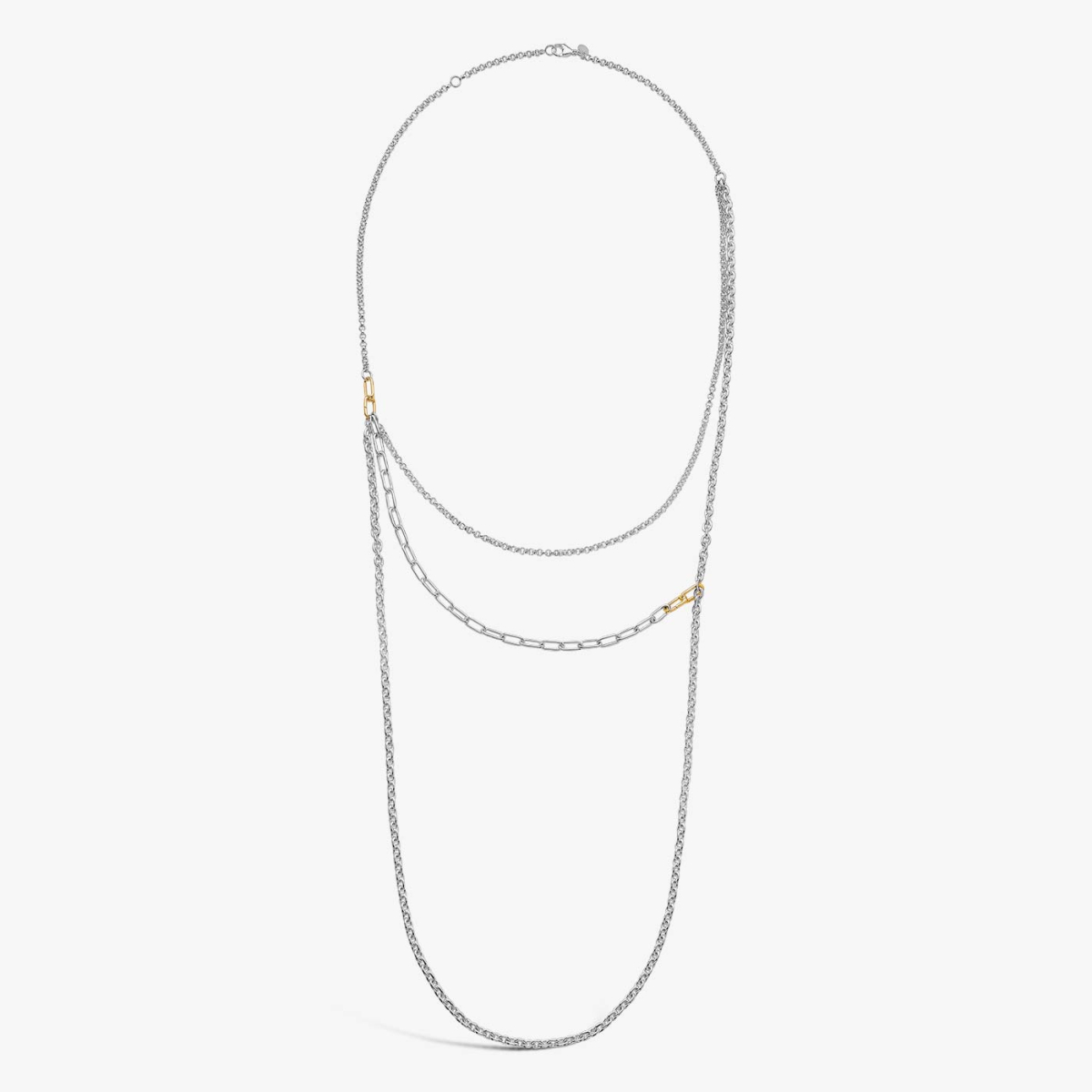 Collier Maxima Trois Rangs, vue collier