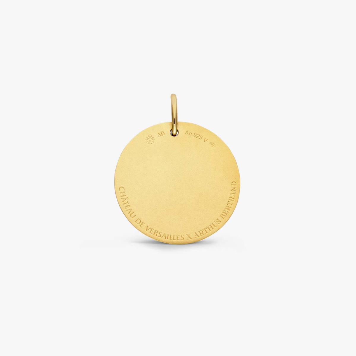 Médaille Vermeil Le Roi Soleil, vue revers