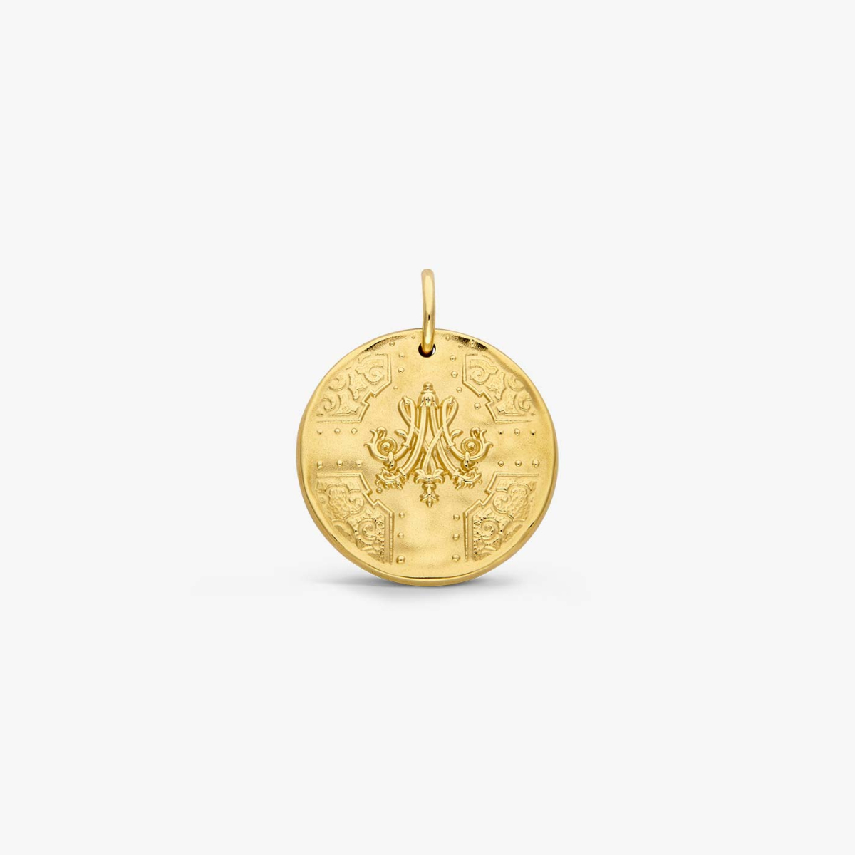 Yellow Gold Marie-Antoinette Medallion