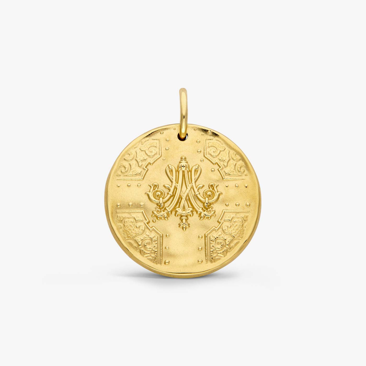 Yellow Gold Marie-Antoinette Medallion