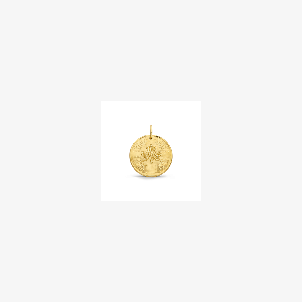 Yellow Gold Marie-Antoinette Medallion