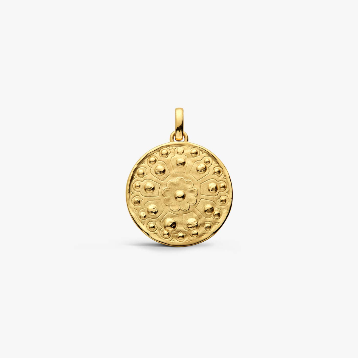 Yellow Gold Rosae Medallion